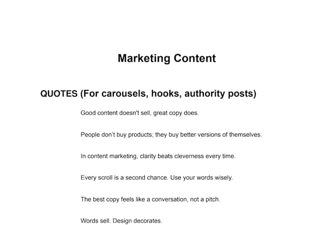 write your email copy, newsletters, email campaigns